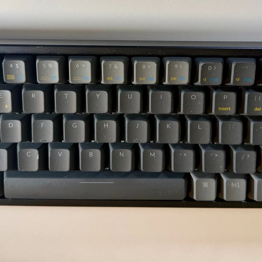This is a Keychron K12 wireless mechanical keyboard.
